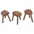 Set of Live edge side tables Charming live edge rustic side tables.