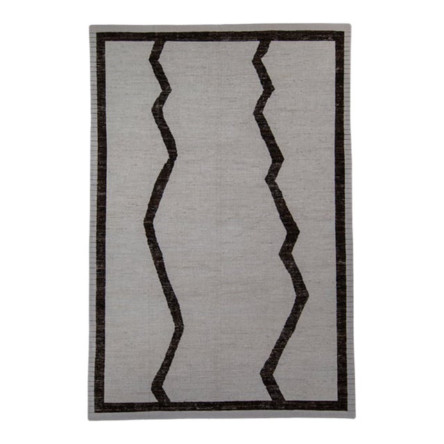 Hand Knotted Turkish Tulu Rug 8'11" x 12'9" For Sale