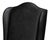 Leather Wingback Dining Chairs in Black, Sets of 2 For Sale In Raleigh - Image 6 of 11