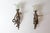 Art Nouveau Figural Wall Sconces of Sailor and Female Farmer, France, 1890, Set of 2 For Sale - Image 6 of 18