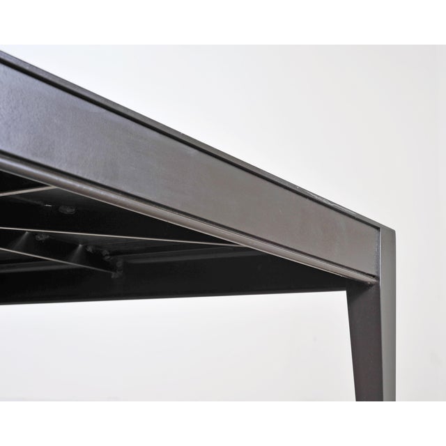 McKinnon + Harris Wyatt Square Aluminum Garden Coffee Table For Sale - Image 10 of 11