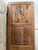 Mid-Century Modern Rustic Modern Floral Carved Wooden Entry Door Panels 80x30 For Sale - Image 3 of 10