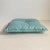 Vintage 1960s Pale Blue Turquoise Petite Throw Pillow For Sale - Image 4 of 6