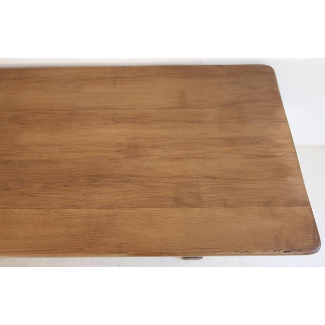 Large Oak Dining Table, 1920s For Sale - Image 16 of 18