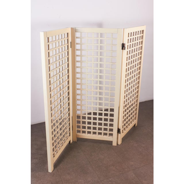 Lacquered Wooden Divider in the style of Gianfranco Frattini, 1960s For Sale - Image 10 of 12