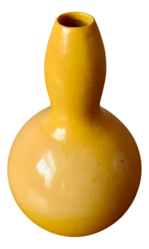 Large Yellow Primavera Colocynth Vase, 1930