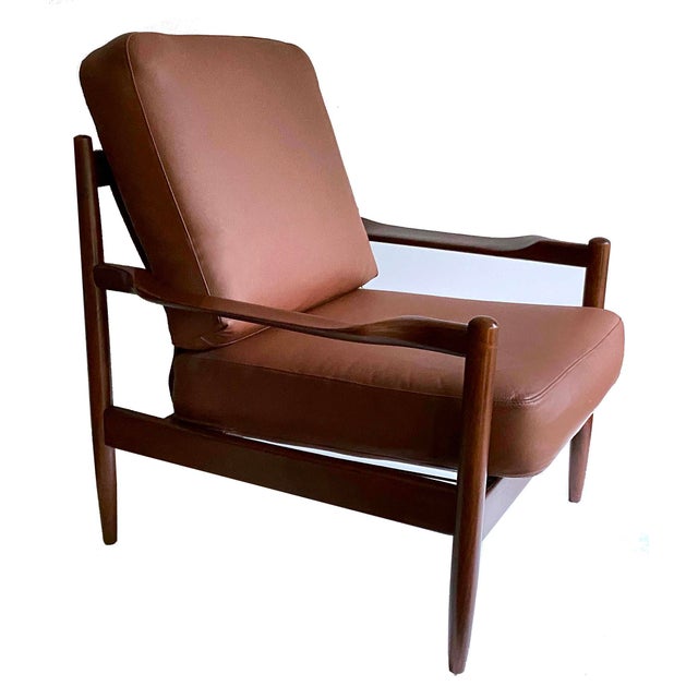 Danish Lounge Chairs in Teak and Leather from Magnus Olesen, Set of 2 For Sale - Image 16 of 18