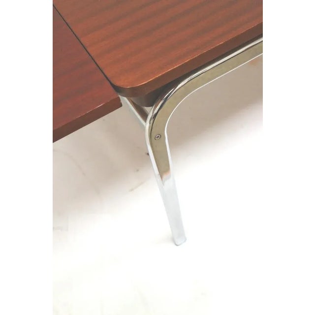 Mid-Century Modern Vintage Extendable Dining Table, 1970s For Sale - Image 3 of 8