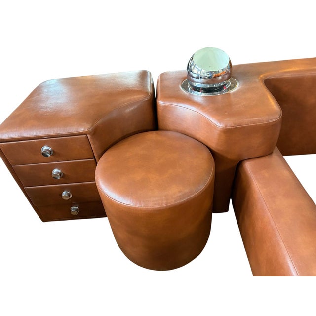 Mid-Century Modern Guido Faleschini "Tucroma" King Platform Bed I4 Mariani Pace, Italy For Sale - Image 3 of 6