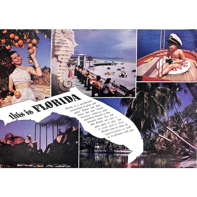 1950s "Florida: The Sunshine State" Book For Sale - Image 10 of 10