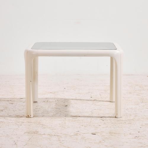 Wood and Glass Coffee Table, 1970s For Sale - Image 13 of 13