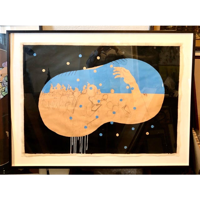 Scoli Acosta, Scoli Acosta Large Contemporary Mixed Media Painting LA Artist Dakota Nightshade, 2004 For Sale - Image 10 of 10