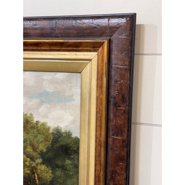 20th Century French Oil Painting For Sale - Image 10 of 10