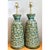 Green Vintage Mid-Century Modern Green Textured Ceramic Table Lamps - a Pair For Sale - Image 8 of 12