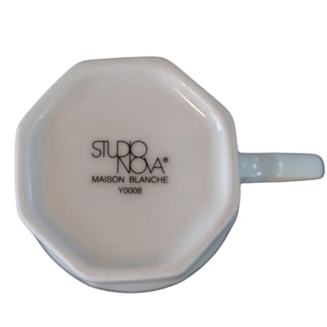 Ceramic Fine Porcelain Art Deco Demitasse Coffee Service for Sixteen For Sale - Image 7 of 7