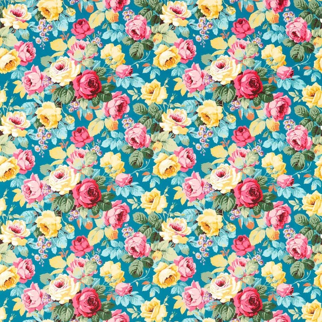 Sanderson Chelsea Fabric in Multi - a Sample For Sale
