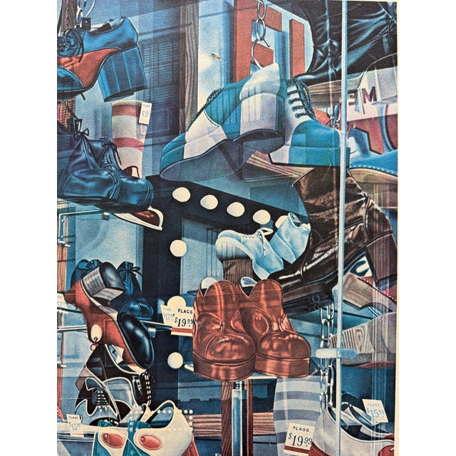 "New Shoes" Limited Edition Lithograph by Don Eddy From 70's For Sale - Image 10 of 11