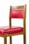 1970s Italian Red Leather Chairs, 1970, Set of 6 For Sale - Image 5 of 9