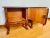 Mid 20th Century Mid 20th Century Pair of Carved Wood French Style Nightstands End Tables Figured Veneer Cabinets For Sale - Image 5 of 12