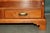 1950s Regency Style Hardwood Waterfall Dwarf Library Bookcases, 1950, Set of 2 For Sale - Image 5 of 18