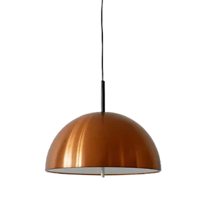 German Copper Pendant Lamp from Staff, 1960s