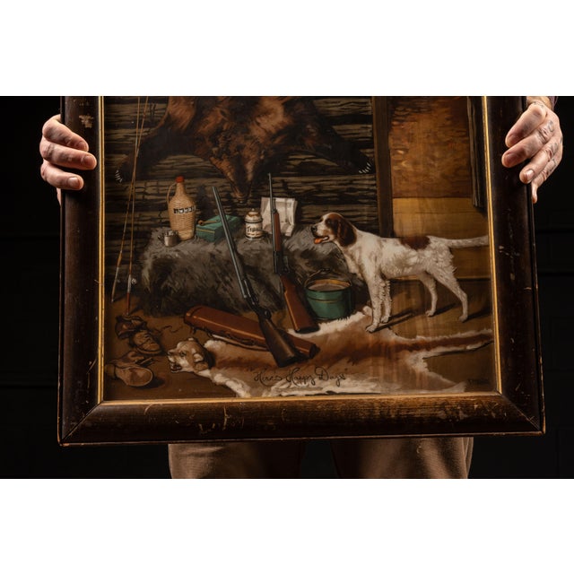 American Early 1900s i.w. Harper Whiskey Vitrolite Sign For Sale - Image 3 of 5