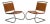 Rare Knoll Mr30/5 Lounge Chairs in Leather by Mies Van Der Rohe for Knoll, Pair For Sale
