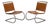 Rare Knoll Mr30/5 Lounge Chairs in Leather by Mies Van Der Rohe for Knoll, Pair, Attributed For Sale
