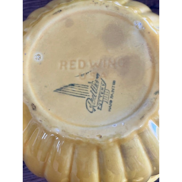 1940s Vintage Red Wing "Katrina" Dutch Girl Ceramic Cookie Jar For Sale - Image 5 of 6