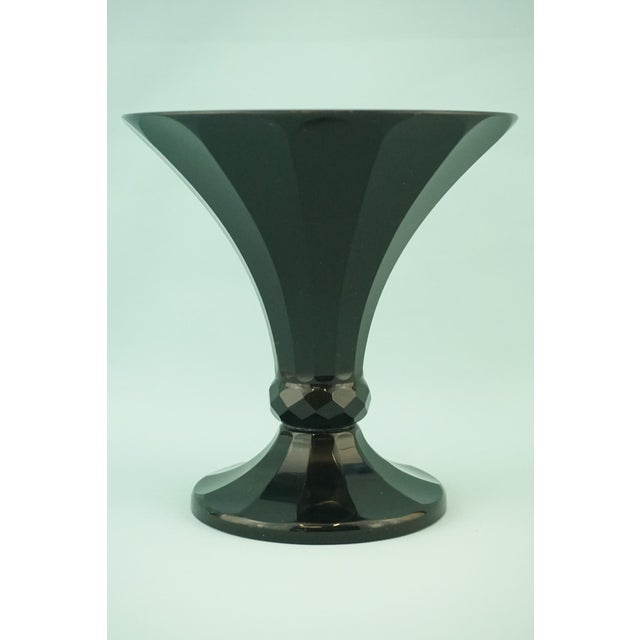 Antique Art Nouveau Glass Vase by Josef Hoffmann, Austria, 1890s For Sale - Image 3 of 18