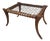 Klismos Bench in Wood with Saber Legs and Woven Leather by Pescetta Home Decoration For Sale