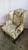 Chippendale 1980s Sherrill Designer Wing Chair Ottoman For Sale - Image 3 of 9