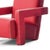 Not Yet Made - Made To Order Red Baby Utrecht Armchair by Gerrit Thomas Rietveld for Cassina For Sale - Image 5 of 9