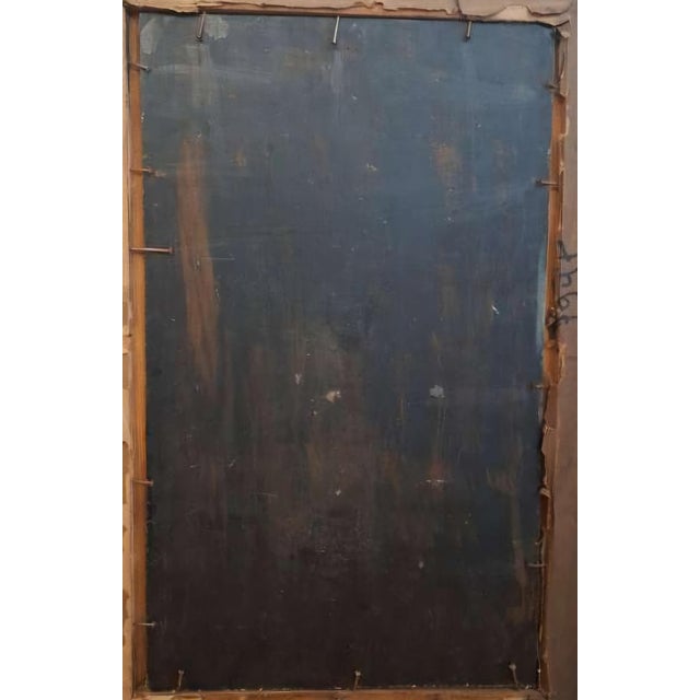 Flemish School Artist, Pilgrim or Beggar with Red Cloak, 17th Century, Oil on Board, Framed For Sale - Image 6 of 8