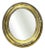 Art Nouveau Gold Leaf Wall Mirror, 1920s For Sale