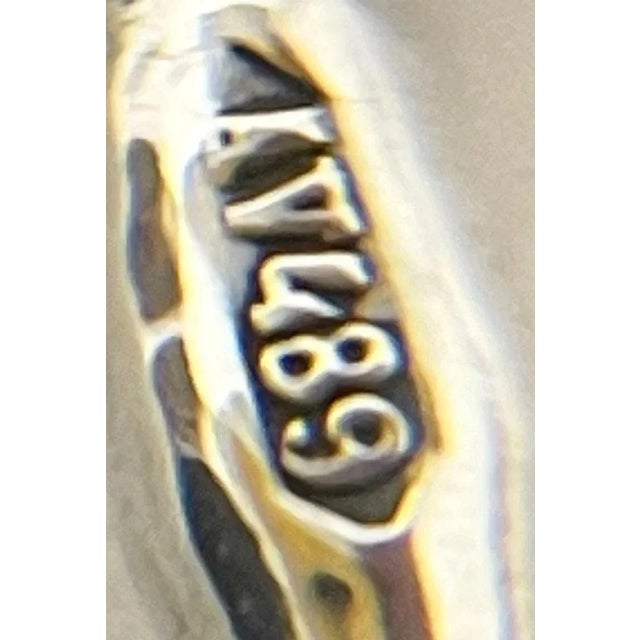 Dutch Silver Miniature Sweeper and Dustpan by Anne Venema, Sneek, Set of 2 For Sale - Image 6 of 8