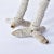 Mid 20th Century Vintage African White Beaded Chicken Nigeria For Sale - Image 5 of 16