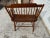 Antique Pine Spindle Back Windsor Style Bench With Arms For Sale In Houston - Image 6 of 9