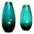 Mid-Century German Glass Vases from Karl Friedrich Glas, 1960s, Set of 2 For Sale