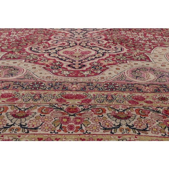 Late 19th Century Late 19th Century Persian Kermanshah Rug, 11'07 X 13'10 For Sale - Image 5 of 10