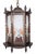 Amsterdam School Art Deco Hexagonal Hallway Lamp with Painted Glass, 1920 For Sale - Image 11 of 14