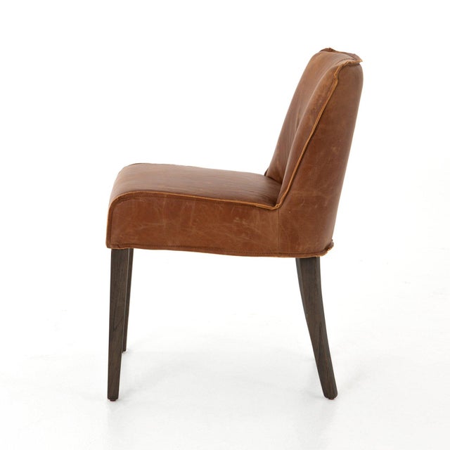 Four Hands Aria Dining Chair - Sienna Chestnut For Sale In Austin - Image 6 of 12