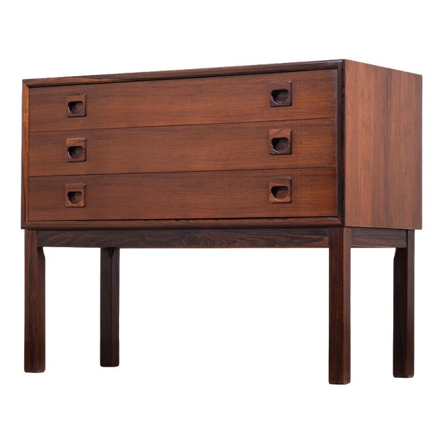 Danish Mid-Century Rosewood Chest of Drawers, 1960s For Sale