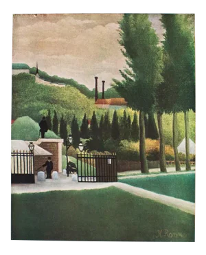 1940s After Henri Rousseau, Original "The Toll-Gate" Swiss Lithograph