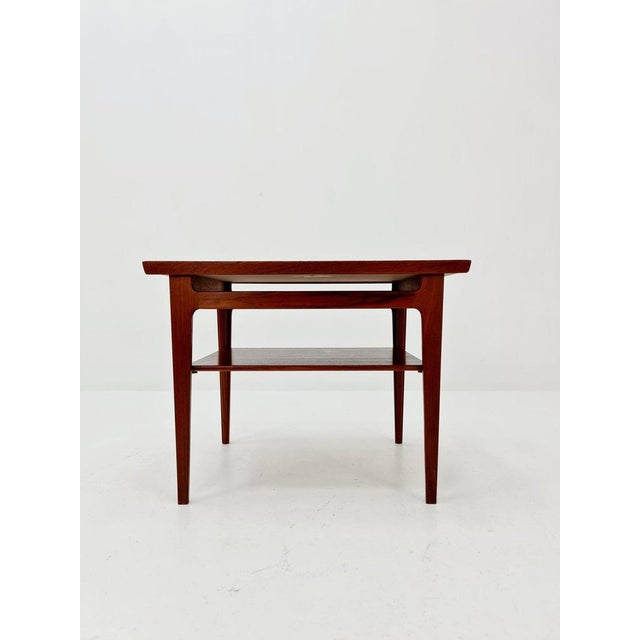 Danish Teak Coffee Table by Finn Juhl for France & Daverkosen, 1950s For Sale - Image 4 of 12