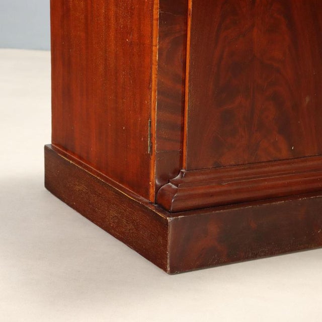 19th Century English Mahogany Credenza For Sale - Image 9 of 14