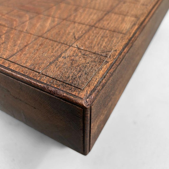 Wood Vintage Shogi Board on Legs, 1930s For Sale - Image 7 of 12