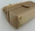 Judith Leiber Vintage Tan Silk Wood Bead Sequin Two Tier Minaudiere Bag For Sale - Image 10 of 12