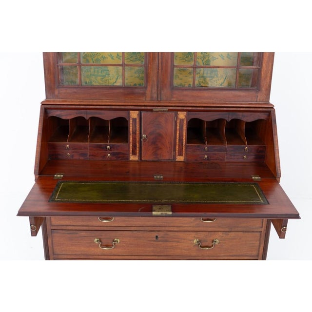 Wood Georgian Display Bookcase in Mahogany, 1800s For Sale - Image 7 of 11