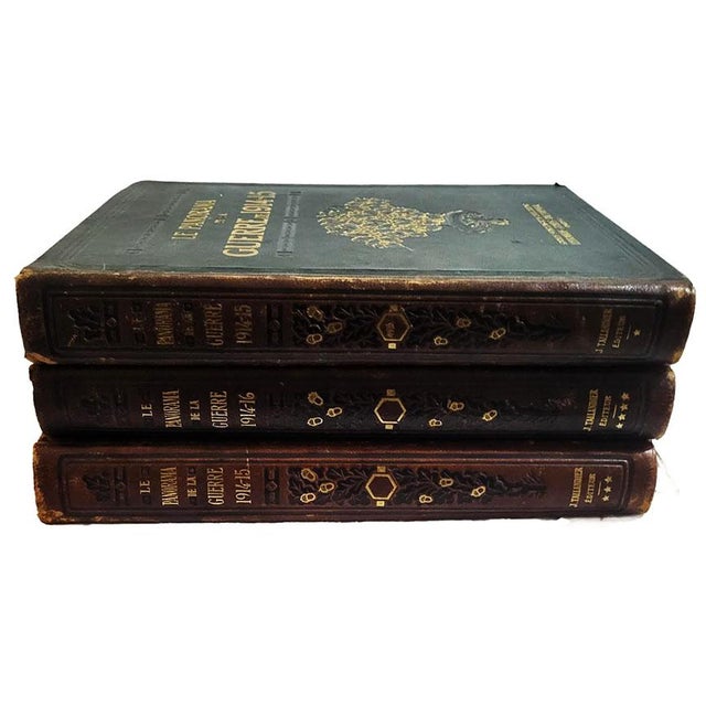 Le Panorama De La Guerre De 1914-1916 - 3 Volumes Military Books Ww1 - French Language For Sale - Image 4 of 12